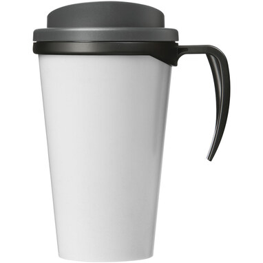 Термокружка Brite-Americano grande суцільний чорний, сірий - 21000624- Фото №3