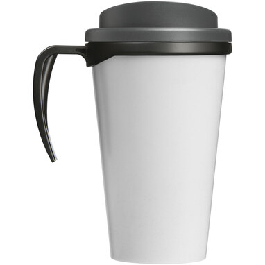 Термокружка Brite-Americano grande суцільний чорний, сірий - 21000624- Фото №4