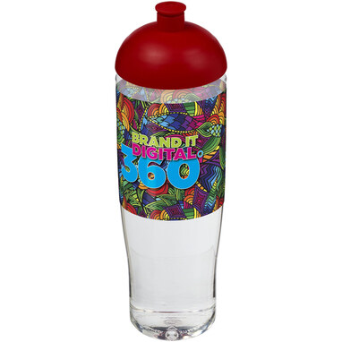 Пляшка спортивна H2O Tempo прозорий, червоний - 21004203- Фото №2