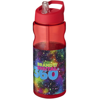 Пляшка спортивна H2O Base червоний - 21004925- Фото №2