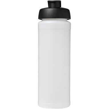 Бутылка спортивная Baseline Plus grip прозрачный, сплошной черный - 21007415- Фото №3