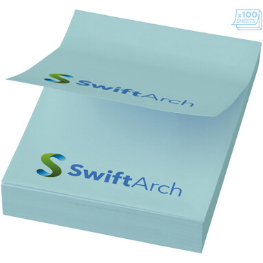 Бумага для заметок Sticky-Mate 75x75 світло-синій - 21092011- Фото №4