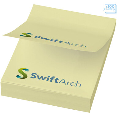 Бумага для заметок Sticky-Mate 52х75 светло-желтый - 21092021- Фото №4