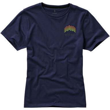 Женская футболка с короткими рукавами Nanaimo темно-синий  размер XS - 38012490- Фото №3