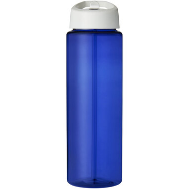 Бутылка спортивная H2O Vibe cиний, белый - 21009605- Фото №3