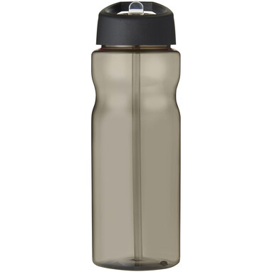 Бутылка спортивная H2O Eco угольный, сплошной черный - 21009900- Фото №3