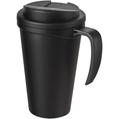 Кружка Americano Grande чорний глянсовий, суцільний чорний - 21042100- Фото №1
