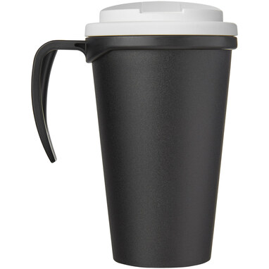 Кружка Americano Grande суцільний чорний, білий - 21042101- Фото №5