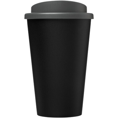 Термокружка Americano Eco суцільний чорний, сірий - 21042211- Фото №3