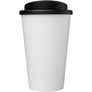Термокружка Americano Eco білий, суцільний чорний - 21042213- Фото №3