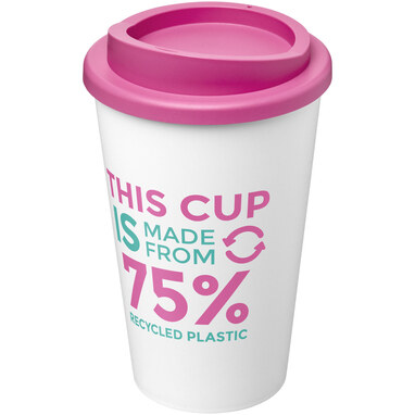 Термокружка Americano Eco белый, розовый - 21042217- Фото №2