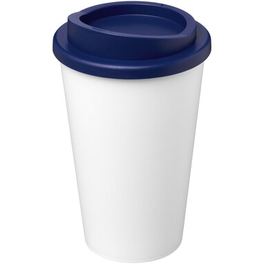 Термокружка Americano Eco білий, синій - 21042221- Фото №1