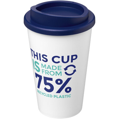 Термокружка Americano Eco білий, синій - 21042221- Фото №2