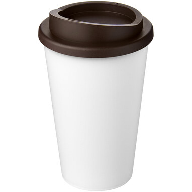 Термокружка Americano Eco белый, коричневый - 21042225- Фото №1