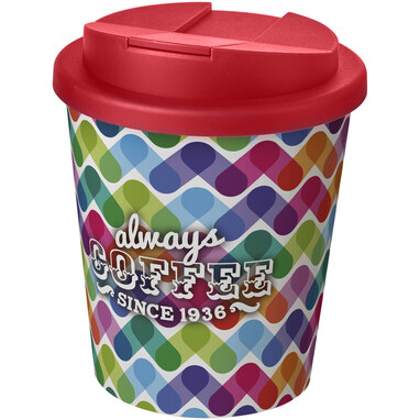 Стакан Brite-Americano Espresso білий, червоний - 21069802- Фото №1
