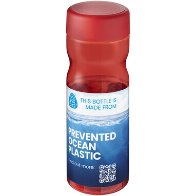 Бутылка с завинчивающейся крышкой для воды H2O Eco Base 650 ml красный, красный - 21043508- Фото №2