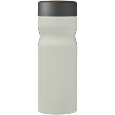 Пляшка з кришкою для води, що загвинчується H2O Eco Base 650 ml кольору слонової кістки, сірий - 21043512- Фото №4