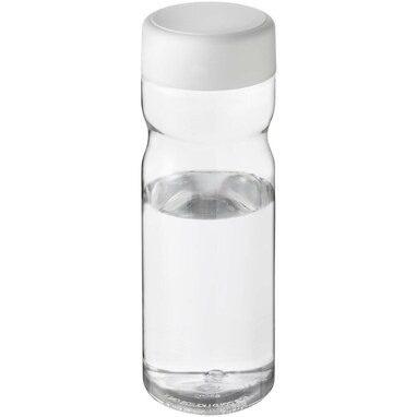 Бутылка с завинчивающейся крышкой для воды H2O Eco Base 650 ml  прозрачный, белый - 21043592- Фото №1