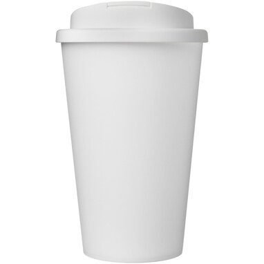 Кружка с герметичной крышкой Americano® Eco из переработанного материала объемом 350 мл белый - 21042502- Фото №3