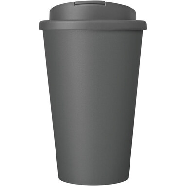 Кухоль з герметичною кришкою Americano® Eco з переробленого матеріалу об'ємом 350 мл сірий - 21042508- Фото №3