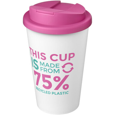Кружка Americano Eco розовый, белый - 21042545- Фото №2