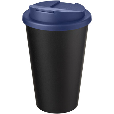Кружка Americano Eco синій, суцільний чорний - 21042552- Фото №1