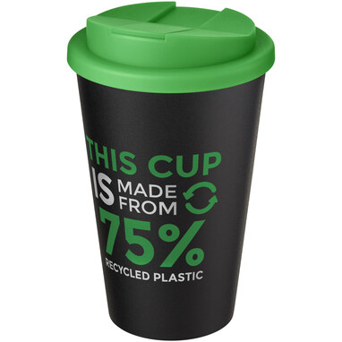 Кружка Americano Eco зелений, суцільний чорний - 21042561- Фото №2