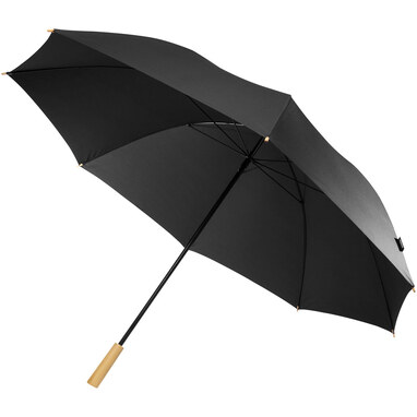 Зонт Romee 30 дюймів суцільний чорний - 10940990- Фото №1