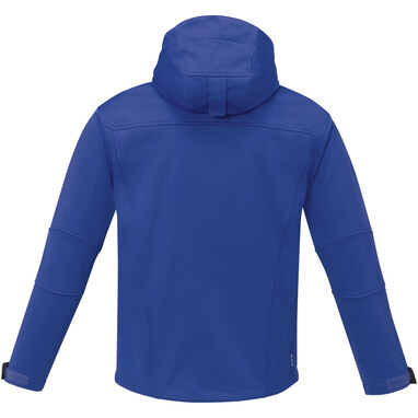 Match Мужская куртка софтшел cиний  размер 3XL - 38327526- Фото №5