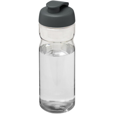 Бутылка спортивная H2O Active Base Tritan прозрачный, серый - 21043617- Фото №1