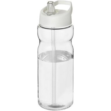 Бутылка спортивная H2O Active Base Tritan прозрачный, белый - 21043707- Фото №1