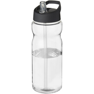 Бутылка спортивная H2O Active Base Tritan прозрачный, сплошной черный - 21043708- Фото №1