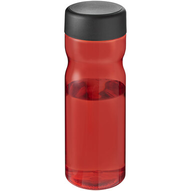Бутылка спортивная H2O Active Base Tritan красный, сплошной черный - 21043803- Фото №1