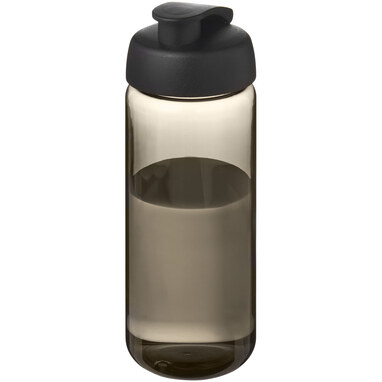 Бутылка спортивная H2O Active Octave Tritan темно-серый, сплошной черный - 21044500- Фото №1