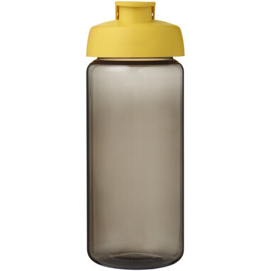 Пляшка спортивна H2O Active Octave Tritan темно-сірий, жовтий - 21044504- Фото №3