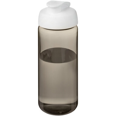 Пляшка спортивна H2O Active Octave Tritan темно-сірий, білий - 21044505- Фото №1