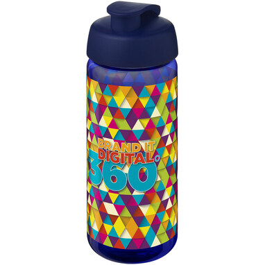 Бутылка спортивная H2O Active Octave Tritan cиний - 21044508- Фото №2