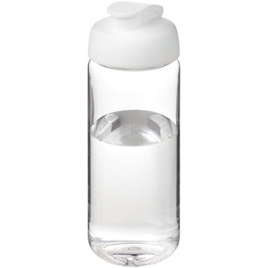 Бутылка спортивная H2O Active Octave Tritan прозрачный, белый - 21044515- Фото №1