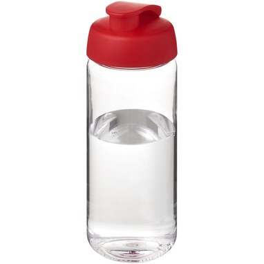 Пляшка спортивна H2O Active Octave Tritan прозорий, червоний - 21044518- Фото №1