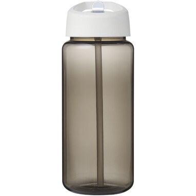 Бутылка спортивная H2O Active Octave Tritan темно-серый, белый - 21044600- Фото №3