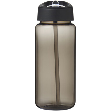 Пляшка спортивна H2O Active Octave Tritan темно-сірий суцільний чорний - 21044601- Фото №3