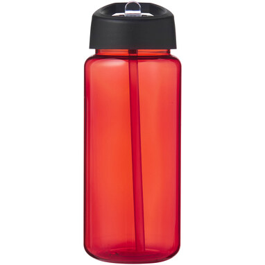 Бутылка спортивная H2O Active Octave Tritan красный, сплошной черный - 21044603- Фото №3
