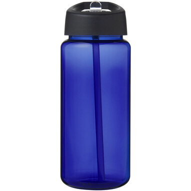 Пляшка спортивна H2O Active Octave Tritan синій, суцільний чорний - 21044605- Фото №3