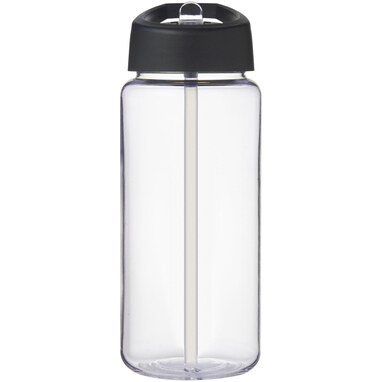 Бутылка спортивная H2O Active Octave Tritan прозрачный, сплошной черный - 21044608- Фото №3