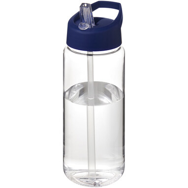 Пляшка спортивна H2O Active Octave Tritan прозорий, синій - 21044609- Фото №1