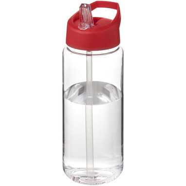 Бутылка спортивная H2O Active Octave Tritan прозрачный, красный - 21044610- Фото №1