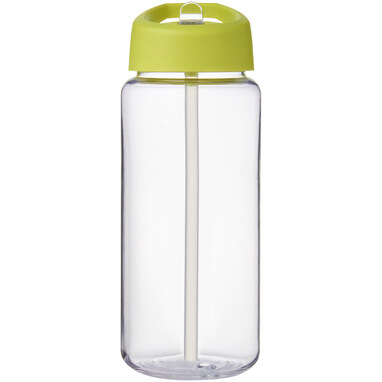 Бутылка спортивная H2O Active Base Tritan прозрачный, лайм - 21044612- Фото №3