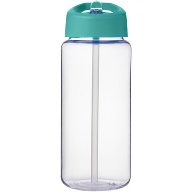Бутылка спортивная H2O Active Base Tritan прозрачный, цвет морской волны - 21044613- Фото №3