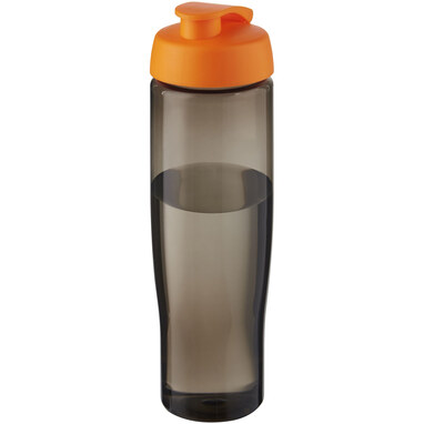 Спортивна пляшка H2O Active® Eco Tempo об'ємом 700 мл з кришкою, що відкидається. помаранчевий, темно-сірий - 21044831- Фото №1