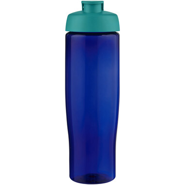 Спортивная бутылка H2O Active® Eco Tempo объемом 700 мл с откидывающейся крышкой аква, cиний - 21044851- Фото №3